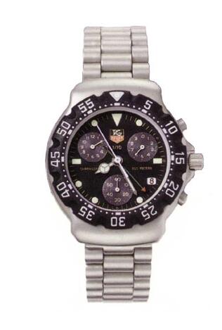 TAG Heuer Formula 1 Chronograph Quartz Stainless Steel Black Bracelet CA1211.BA0493 Replica Watch