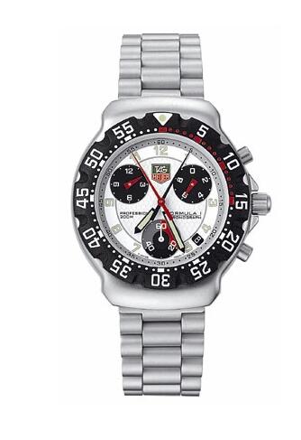 TAG Heuer Formula 1 Chronograph Quartz Stainless Steel Silver Bracelet CA1212.BA0493 Replica Watch