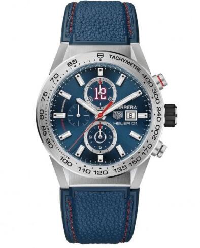 TAG Heuer Carrera Calibre Heuer 01 43 Tom Brady Replica Watch CAR201R.FT6120