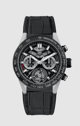 TAG Heuer Carrera Chronograph Calibre HEUER02T COSC Men 45 mm Replica Watch CAR5A8Y.FC6377