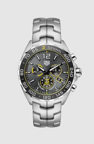 TAG Heuer Formula 1 x Senna Quartz Men 43 mm Replica Watch CAZ101AF.BA0637