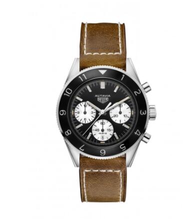 TAG Heuer Autavia Heuer 02 Stainless Steel Inverted Panda Strap Replica Watch CBE2110.FC8226