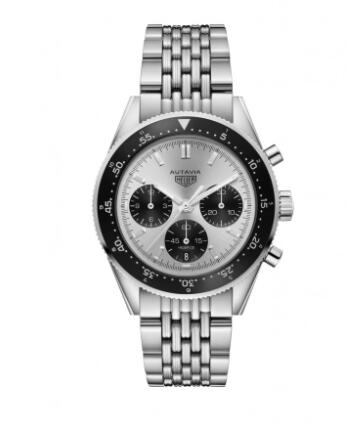 TAG Heuer Autavia Heuer 02 Stainless Steel Panda Bracelet Jack Heuer Replica Watch CBE2111.BA0687