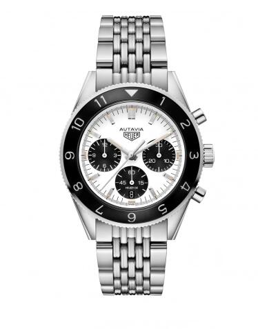 TAG Heuer Autavia Heuer 02 Stainless Steel Panda Harrods Replica Watch CBE2116.EB0156