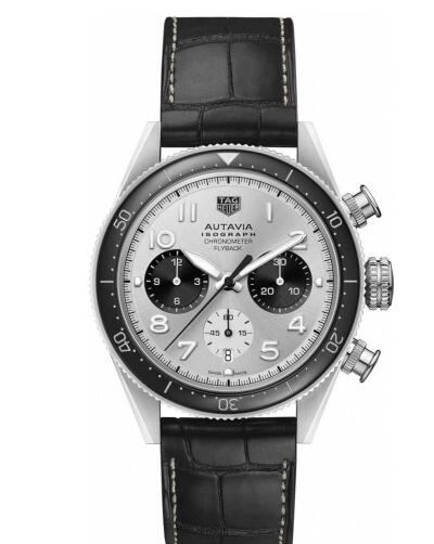 TAG Heuer Autavia Heuer 02 Isograph Stainless Steel Panda Strap Replica Watch CBE5114.FC8279