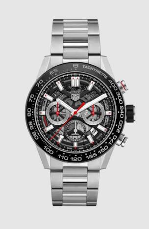 TAG Heuer Carrera Chronograph Calibre HEUER02 Automatic Men 45 mm Replica Watch CBG2A10.BA0654