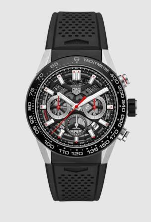 TAG Heuer Carrera Chronograph Calibre HEUER02 Automatic Men 45 mm Replica Watch CBG2A10.FT6168