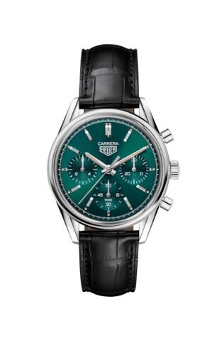 TAG Heuer Carrera Calibre Heuer 02 Green Replica Watch CBK221F.FC6479