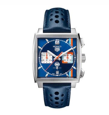 2023 TAG Heuer Monaco Gulf Special Edition CBL2115.FC6494 Replica Watch