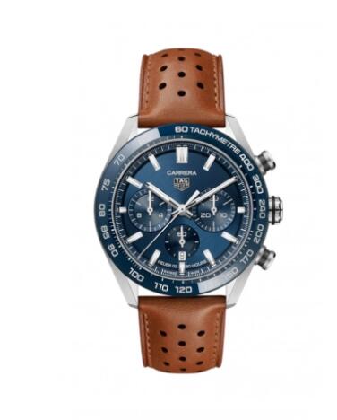TAG Heuer CBN2A1A.FC6537 Carrera Calibre Heuer 02 44 Stainless Steel Blue Replica Watch