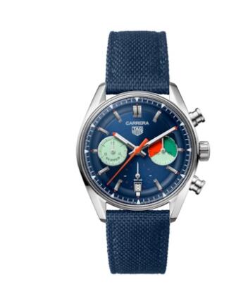 TAG Heuer Carrera Skipper Glass Box Stainless Steel Blue Replica Watch CBS2213.FN6002