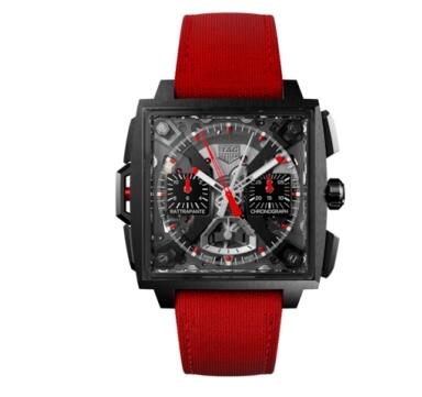 TAG Heuer Monaco Split-Seconds Chronograph Racing Red Replica Watch CBW2181.FC8322