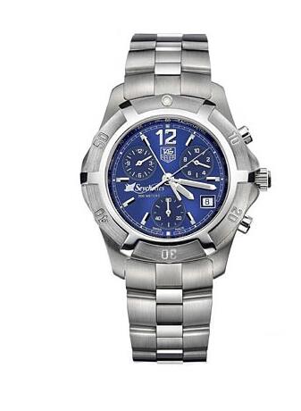 TAG Heuer 2000 Exclusive Chronograph Quartz Stainless Steel Seychelles Replica Watch CN111D.BA0337