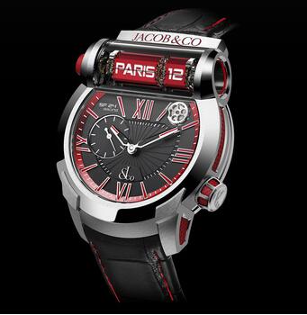 Jacob & Co. Epic SF24 Racing Grade 5 Titanium Red ES101.20.NS.YR.A Jacob & Co. Epic SF24 Racing Grade 5 Titanium Red ES101.20.NS.YR.A