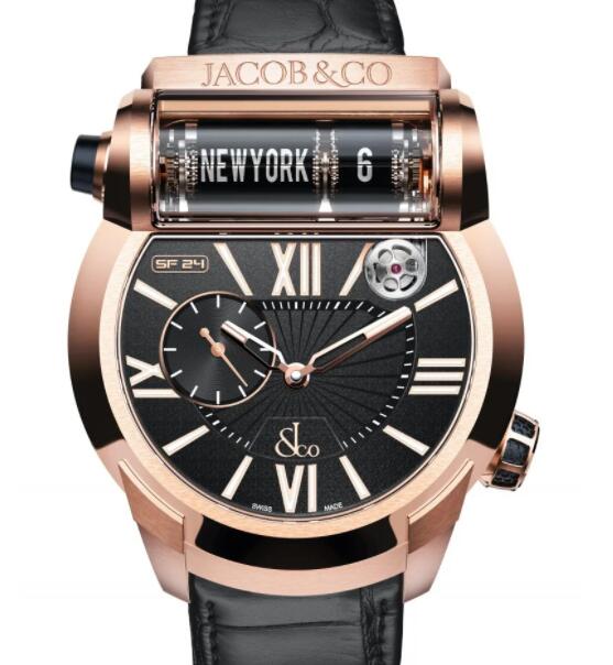 Jacob & Co. Epic SF24 Rose Gold ES101.40.NS.LR.A Replica Watch