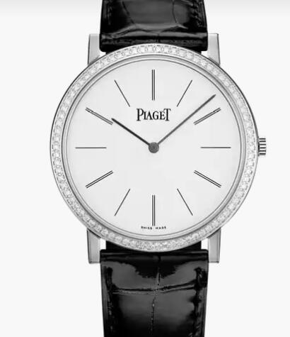 Replica Piaget Altiplano White gold Diamond Ultra-thin mechanical Watch G0A29165