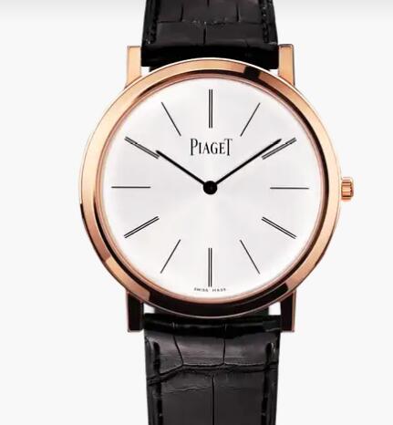 Replica Piaget Altiplano Rose gold Ultra-thin mechanical Watch G0A31114