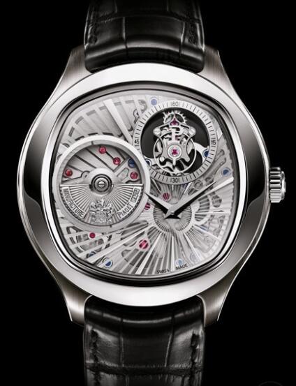 Replica Piaget Emperador Coussin Tourbillon Automatique Extra-Plat Watch G0A36040 White Gold
