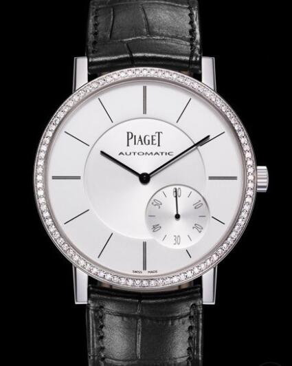 Replica Piaget Altiplano 43 mm Watch G0A36138 White Gold - Bezel set with Diamonds