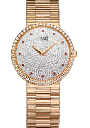 Replica Piaget Traditional 34 mm Watch Rose Gold G0A37048
