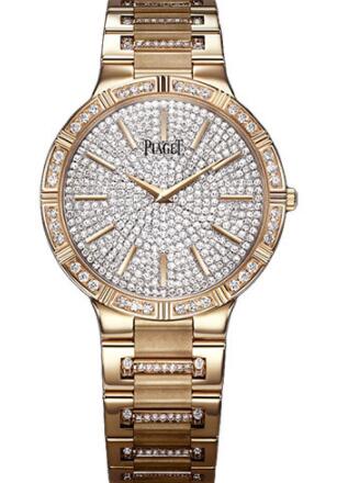 Piaget Dancer Ultra-Thin Replica Watch 38mm Rose Gold G0A37054