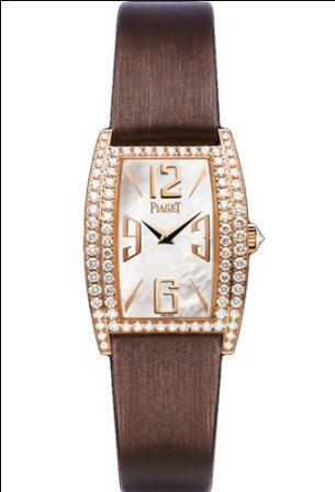 Replica Piaget Limelight Tonneau-Shaped Watch Rose Gold - 22 x 30 mm G0A37090