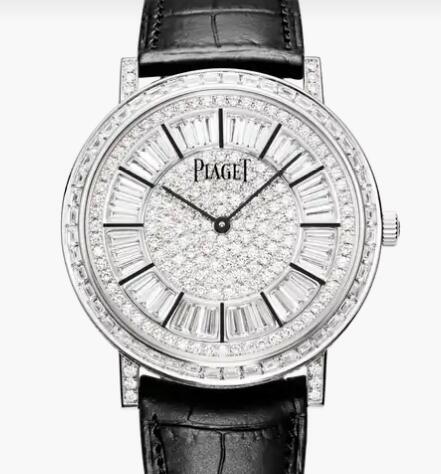 Replica Replica Piaget Altiplano White Gold Diamond Ultra-thin Automatic Watch G0A37128