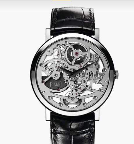 Replica Piaget Altiplano White Gold Ultra-Thin Skeleton Watch G0A37132