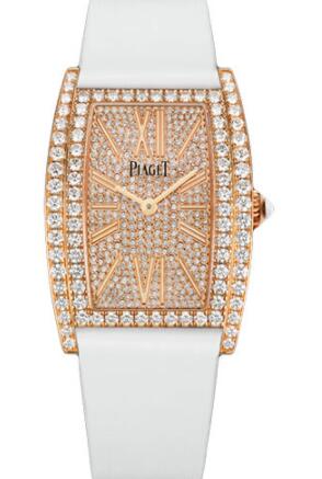 Replica Piaget Limelight Tonneau-Shaped Watch Rose Gold - 27 x 38 mm G0A39192