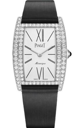 Replica Piaget Limelight Tonneau-Shaped Watch White Gold - 27 x 38 mm G0A40198