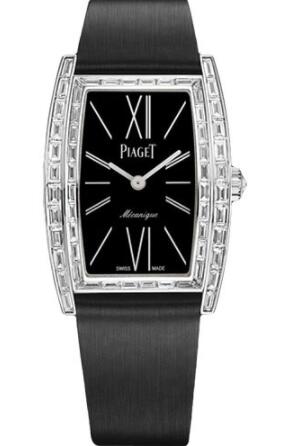 Replica Piaget Limelight Tonneau-Shaped Watch White Gold - 27 x 38 mm G0A40199