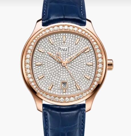 Replica Piaget Polo Rose gold Diamond Automatic Watch G0A44011 Piaget Replica Watch