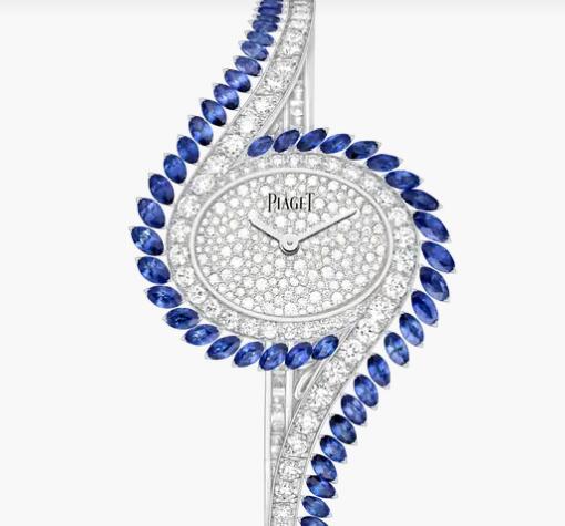Replica Piaget Limelight Gala Piaget Replica Watch G0A45171 White Gold Sapphire Diamond Watch