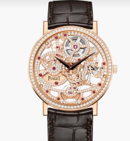 Replica Piaget Altiplano Skeleton watch Automatic Diamond Ultra-Thin Skeleton Watch Piaget G0A45225