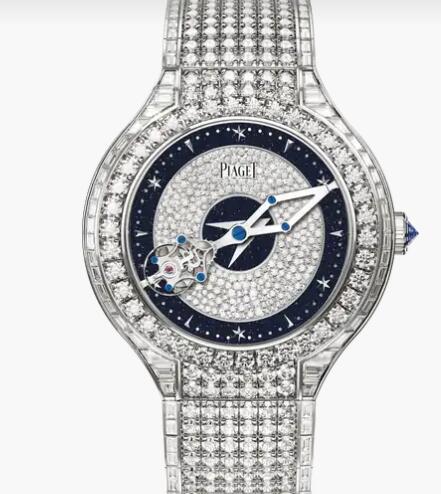 Replica Piaget Polo White Gold Diamond Tourbillon Relatif Watch Piaget Watch G0A45450