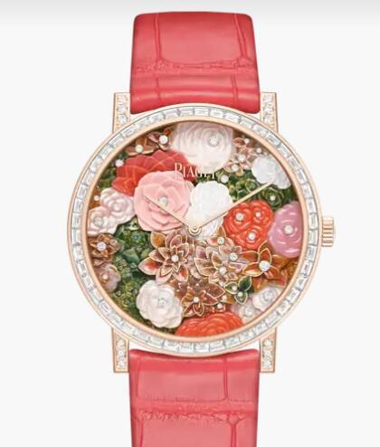 Replica Piaget Altiplano High Jewelry watch Mechanical Rose Gold Diamond Ultra-Thin Watch Piaget G0A46216