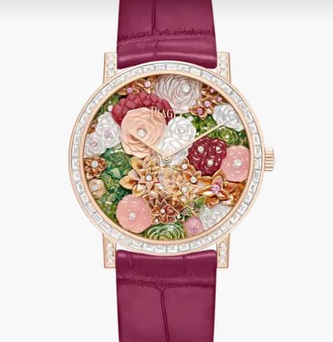 Replica Piaget Altiplano High Jewelry watch Mechanical Rose Gold Diamond Ultra-Thin Watch Piaget G0A46218