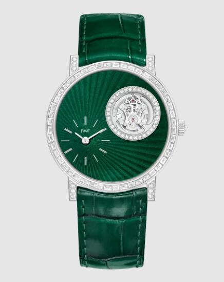 Replica Piaget G0A46953 White Gold Diamond Tourbillon Ultra-thin Watch