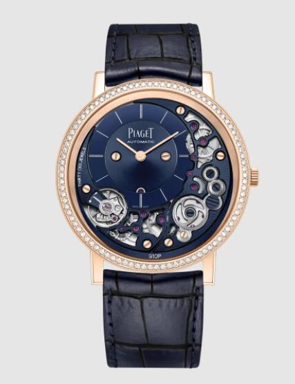Replica Piaget G0A47124 Rose Gold Diamond Ultra-Thin Automatic Watch