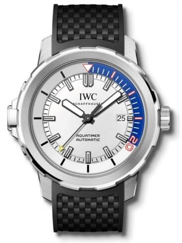 Replica IWC Aquatimer Automatic Stainless Steel Watch Silver IW329007