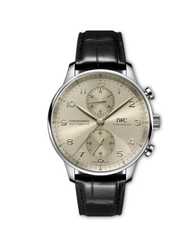 IWC Portugieser Chronograph Stainless Steel Replica Watch IW371624