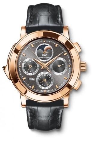 Replica IWC Grande Complication 3770 Rose Gold Watch Ardoise IW377025