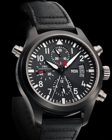 IWC Pilot's Watch Replica Double Chronographe Edition TOP GUN IW379901