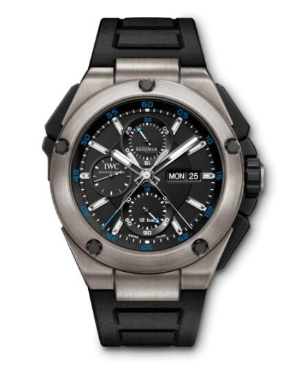 IWC Ingenieur Double Chronograph Titanium Replica Watch IW386503