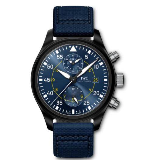 Replica IWC Pilot's Watch Chronograph Edition "Blue Angels" IW389008