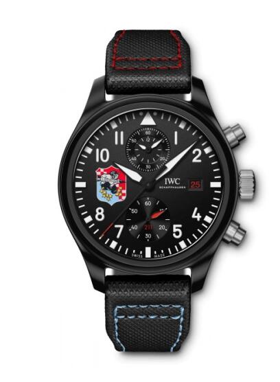 Replica IWC Pilot’s Watch Chronograph Military Edition Fighting Checkmates IW389012