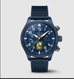 Replica IWC Pilot's Watch Chronograph Edition Blue Angels IW389109