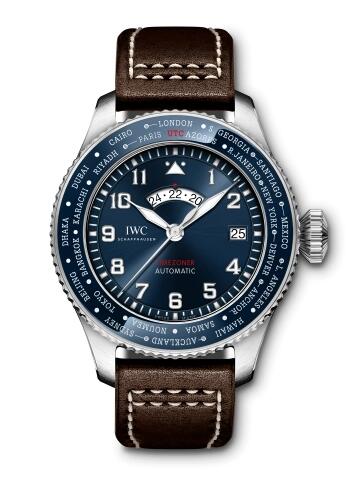 Replicaest New IWC Pilot's Watch Timezoner Le Petit Prince Replica Watch IW395503