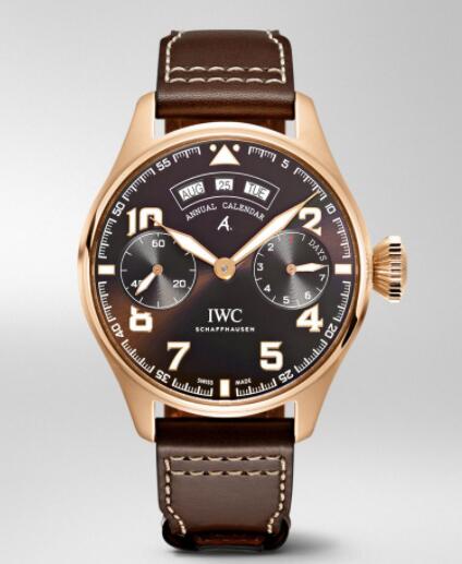 IWC Big Pilot's Watch Annual Calendar Edition "Antoine de Saint Exupéry" Replica Watch IW502706