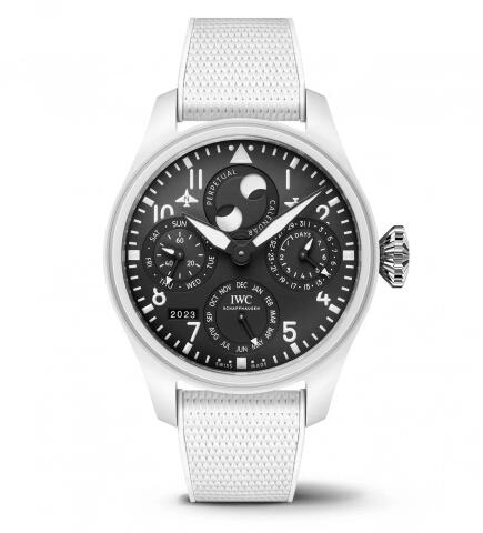 IWC Big Pilot's Watch Perpetual Calendar Lake Tahoe Replica Watch IW503008